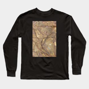 Beach side intimate rock texture Long Sleeve T-Shirt